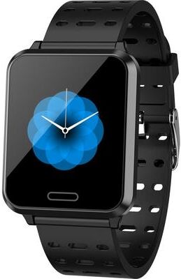 Inspired Deals P2 Smart Watch With 1.3 Inch IPS Display IP67 Waterproof Fitness Tracker Heart Rate Monitor black