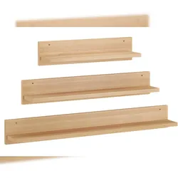 Erst-Holz Wandablage Regal Ablage aus Buche Länge wählbar V-90.84-54