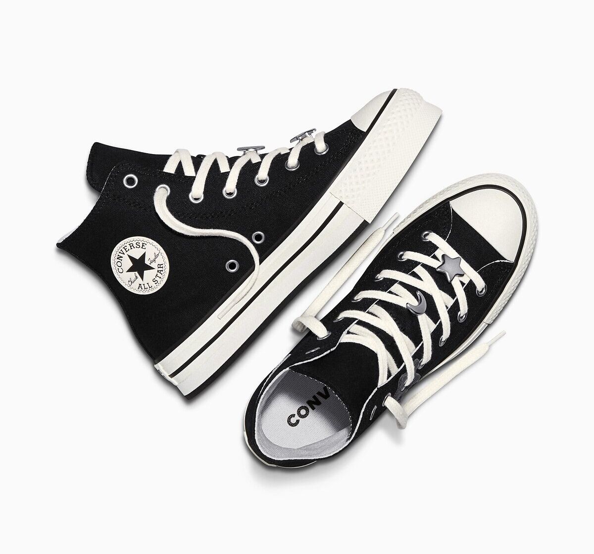 CONVERSE Baskets CHUCK TAYLOR ALL STAR EVA LIFT HI POTABLE HEIRLOOM