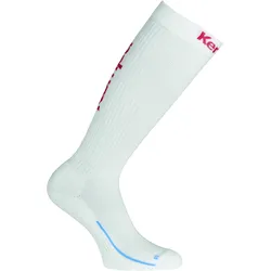Kempa Socken Lang Weiß/rot 46-50