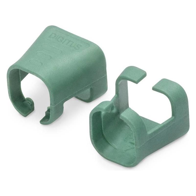 Digitus Farbclips für RJ45-Kabel Farbe Grün, 100 Stück Packung (A-CC-G)