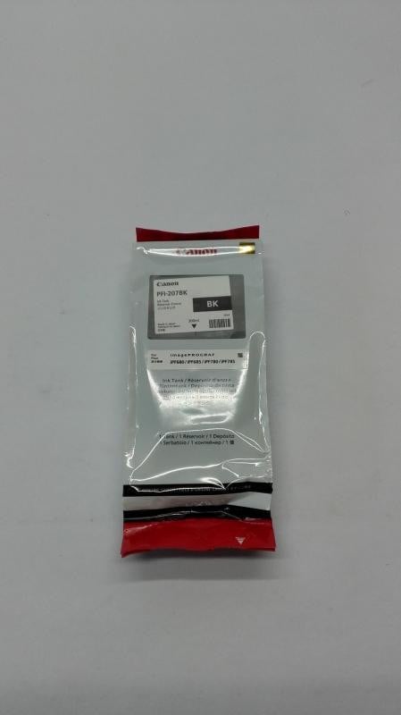 Canon PFI-207 zwarte inkt Canon 8789B001
