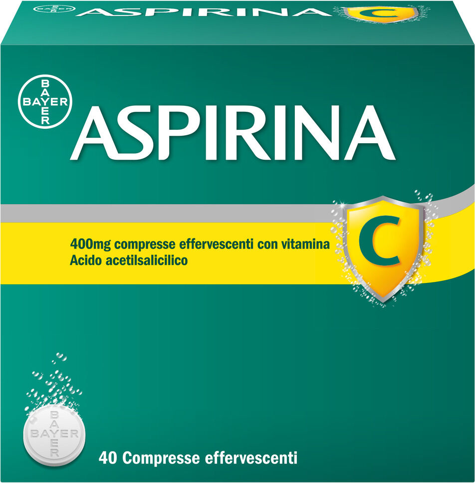 BAYER SpA Aspirina C, 40 Compresse