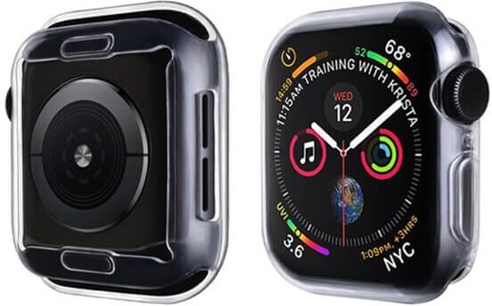 Apple Watch Series 4-6 / SE, 40mm, TPU Suojakuori, Kirkas