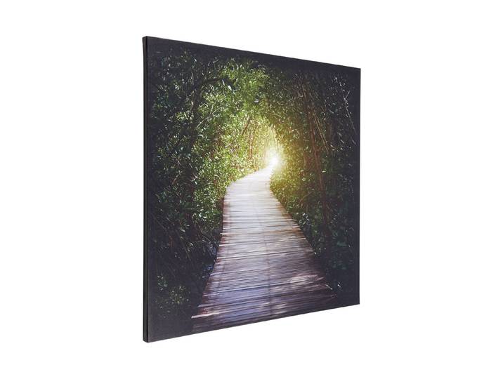 Wandbild 90x90 Chemin Foret