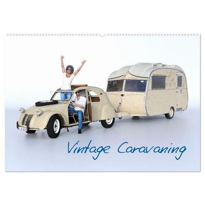 Vintage Caravaning (Wandkalender 2027 DIN A2 quer), CALVENDO Monatskalender