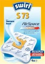 Staubsaugerbeutel S73 MicroPor 4 Stück