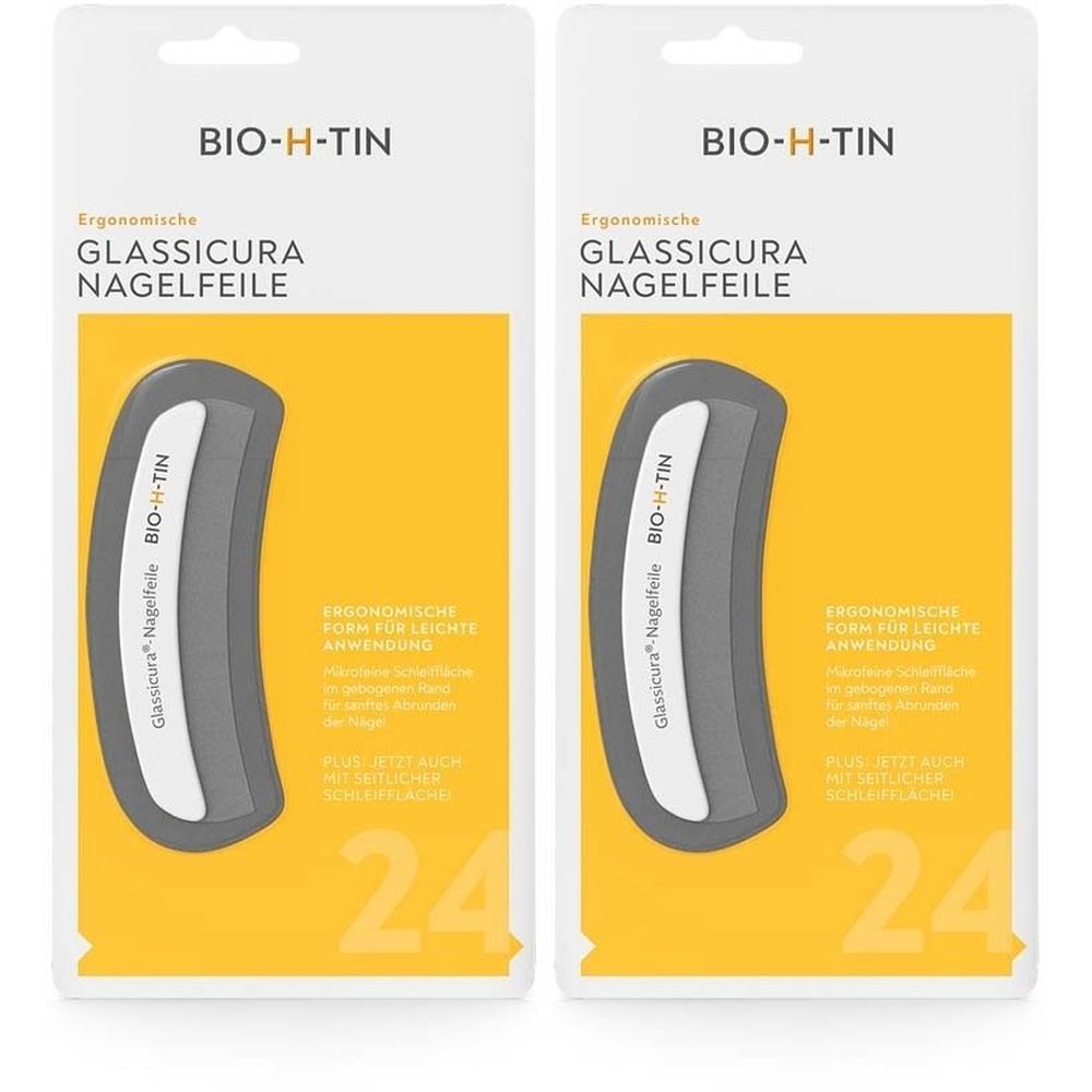 Bio-H-Tin Glassicura Nagelfeile 2x 2x1 St
