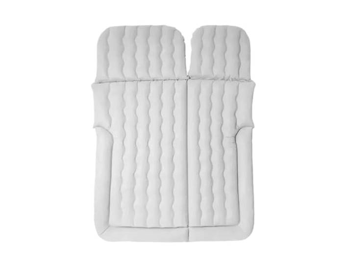 LCQSYE Auto aufblasbares Bett Reisen Matratzenbeflockung, weiches Schlafkissen(Gray)