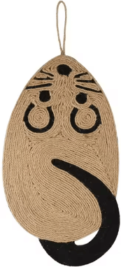 Inspire Picks EcoScratch Natural Sisal Cat Scratching Mat For Indoor Cats mouse