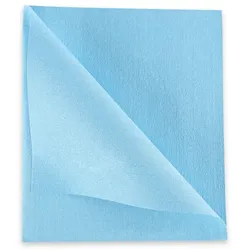 HYGOCLEAN Mikrofasertücher aus Vlies 35x40 cm Blau 10 Stück
