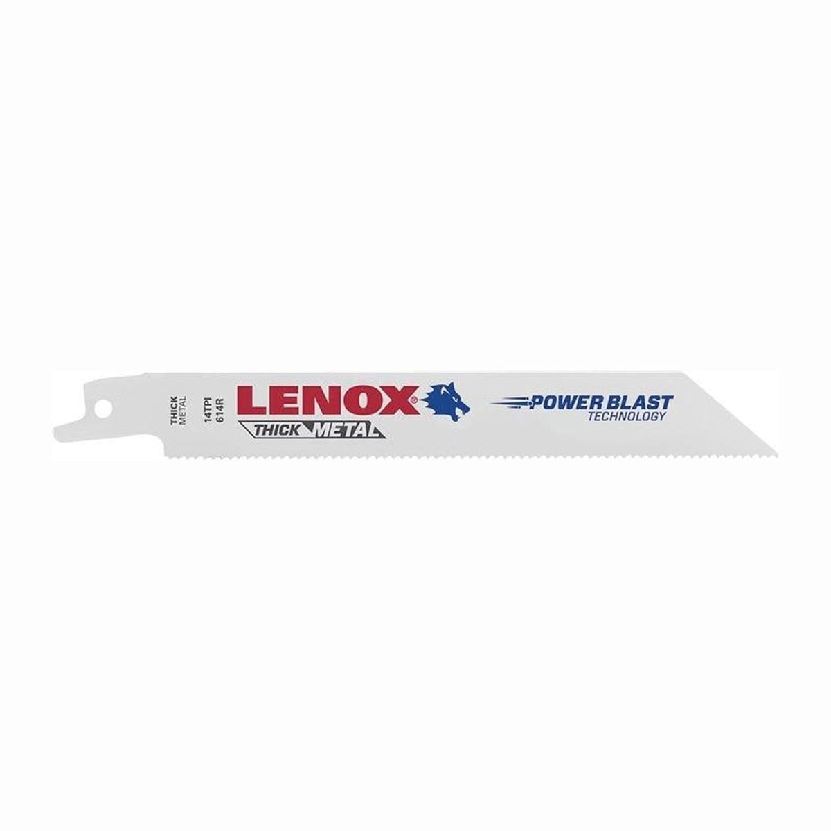 Lenox Reciprozaagblad set van 5 stuks, 150 x 20 x 0,9 mm, 14 TPI