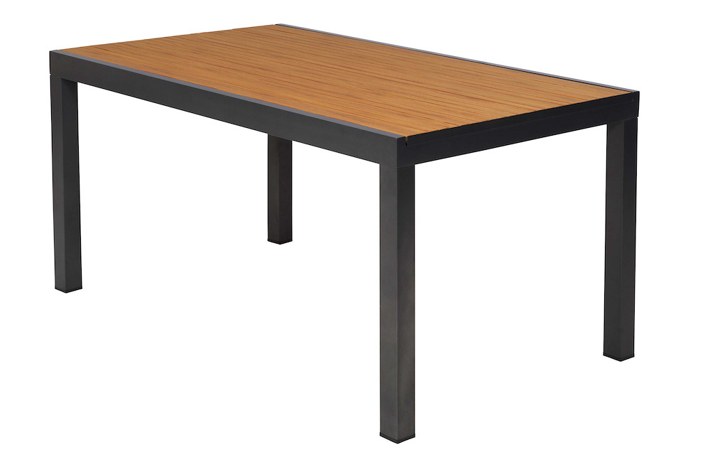 MERXXHANDELS Tisch 150 x 90 cm Alu/Kunststoff 16980236