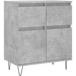 vidaXL Sideboard Betongrau 60x35x70 cm Holzwerkstoff