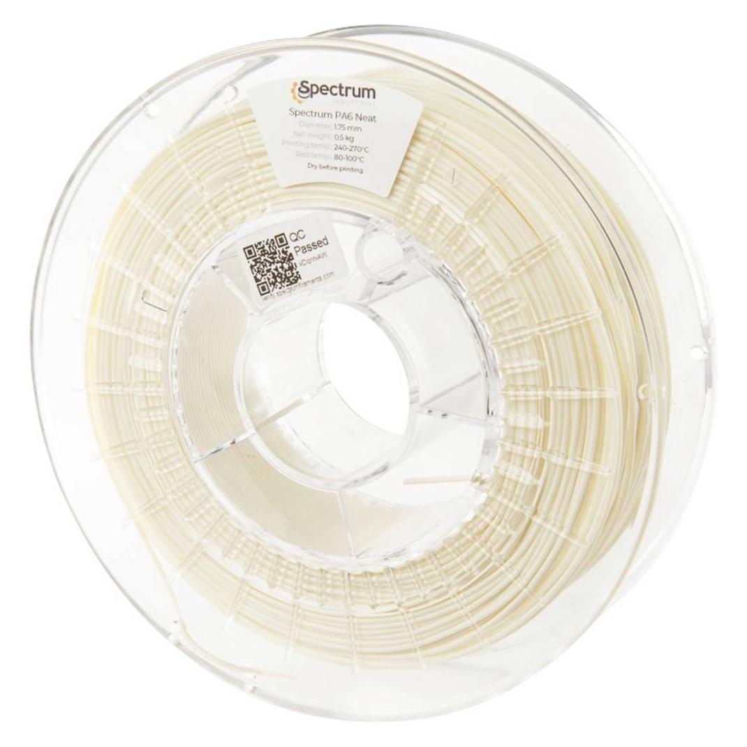 Spectrum Filaments 80583 PA6 Neat Filament PA6 hitzebeständig, Kriechfestigkeit (750 g, 1.75 mm) (80583)