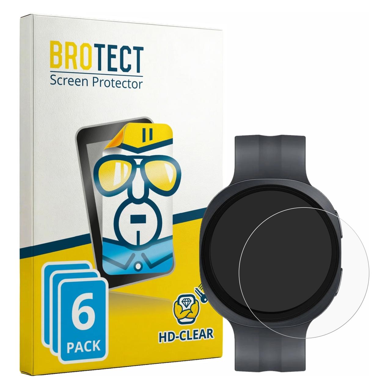 Brotect Schutzfolie für Samsung Galaxy Watch 9 (44 mm) Displayschutz Displayschutzfolie Folie Klar (4264189)