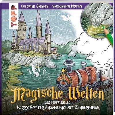 Colorful Secrets - Magische Welten auf Zauberpapier, Taschenbuch von Daria Silbern, Frechverlag GmbH, 978-3-7358-8008-6