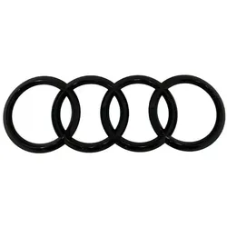 Audi A5 / S5 Ringe in Schwarz Heck 8W6071802