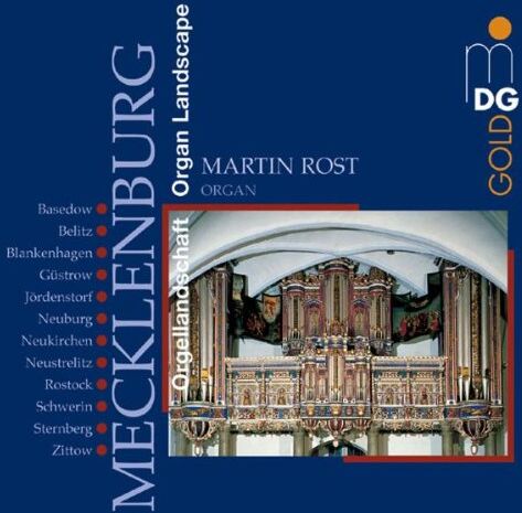 Martin Rost - Orgellandschaft Mecklenburg - Preis vom 09.10.2026 07:28:09 h