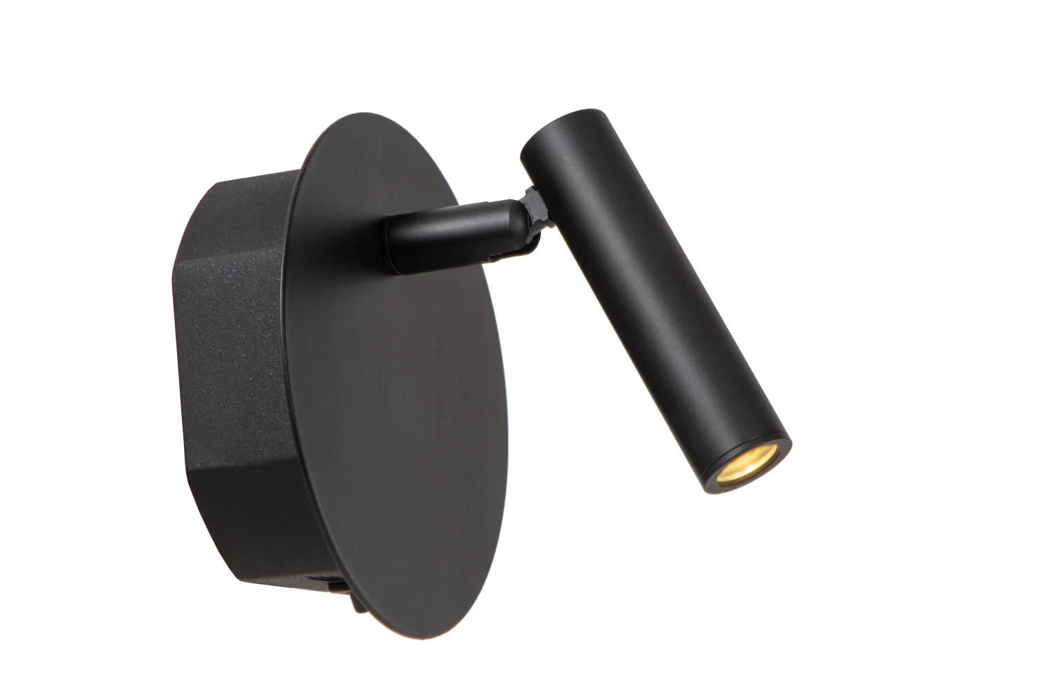 Lucide JOLIJN Oplaadbare LED Wandlamp en Bedlamp - Zwart - Ø 10,2 cm