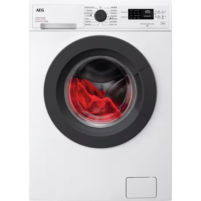 AEG LWK6A50680 Series 6000 Waschtrockner 8 kg / 4 kg, 1600 U/min., EEK: D