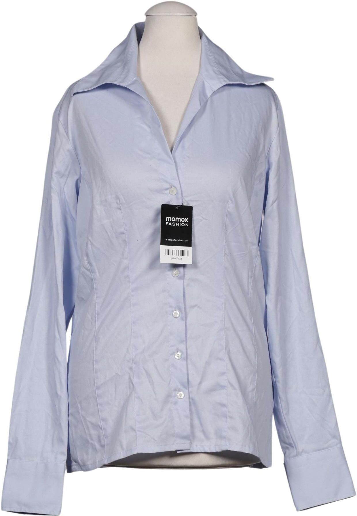 The Shirt Factory Damen Bluse, Hellblau, Gr. XS, Baumwolle - Second Hand