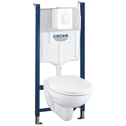 Grohe Solido Compact 4 in 1-Set mit Keramik, Bauhöhe 1130mm, FG-39117000