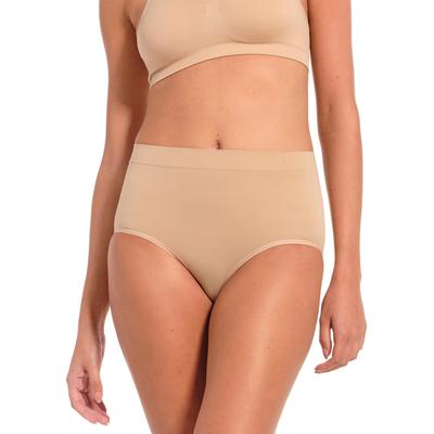 Slip MAGIC BODYFASHION, Damen, Gr. S, Single Jersey, beige (cappuccino), Single Jersey, Obermaterial: 92% Polyamid, 8% Elasthan, körpernah, Unterhosen Slip, weicher, leichter und bequemer Formslip