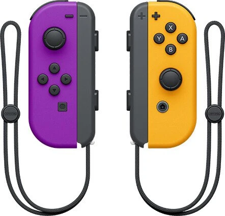 Nintendo Joy-Con Controller neon lila/neon orange, 2 Stück (Switch)