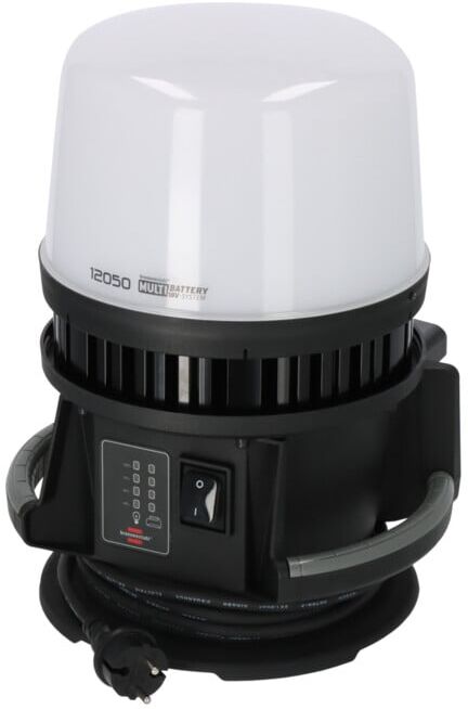 Projecteur de chantier hybride Brennenstuhl Multi Battery LED 360° 12050 MH, 12000lm, IP54 (1173700003)