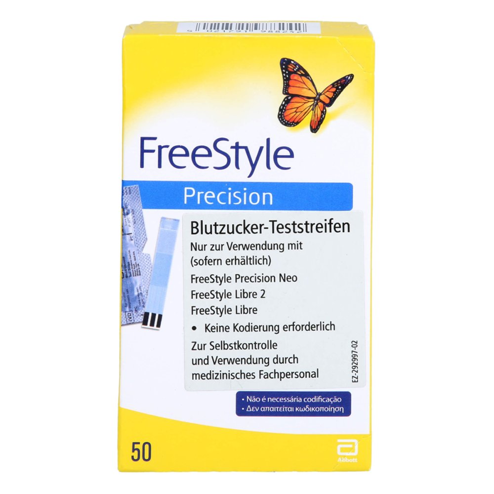 EvivaMed Handelsgesellschaft mbH Freestyle Precision Blutzucker Teststr.o.codierung 16625185