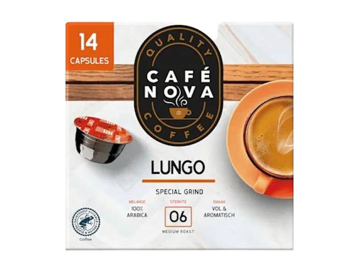 Cafe Nova Lungo Capsules - 14 Stuks