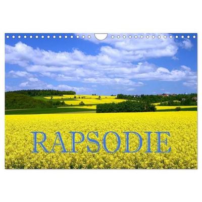 Rapsodie (Wandkalender 2027 DIN A4 quer), CALVENDO Monatskalender