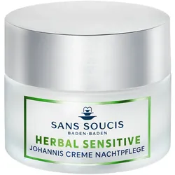 50 ml Sans Soucis Herbal Sensitive Johannis Creme Nachtpflege