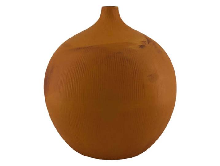 Vase Keramik, Braun H: 31 cm Dijk