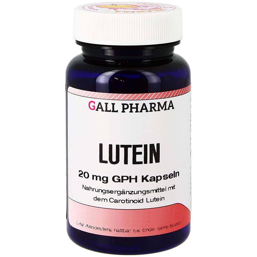 Lutein 20 mg GPH Kapseln 30 St