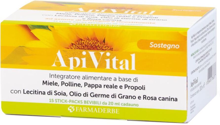 FARMADERBE Srl APIVITAL 15STICK PACK 20ML NF