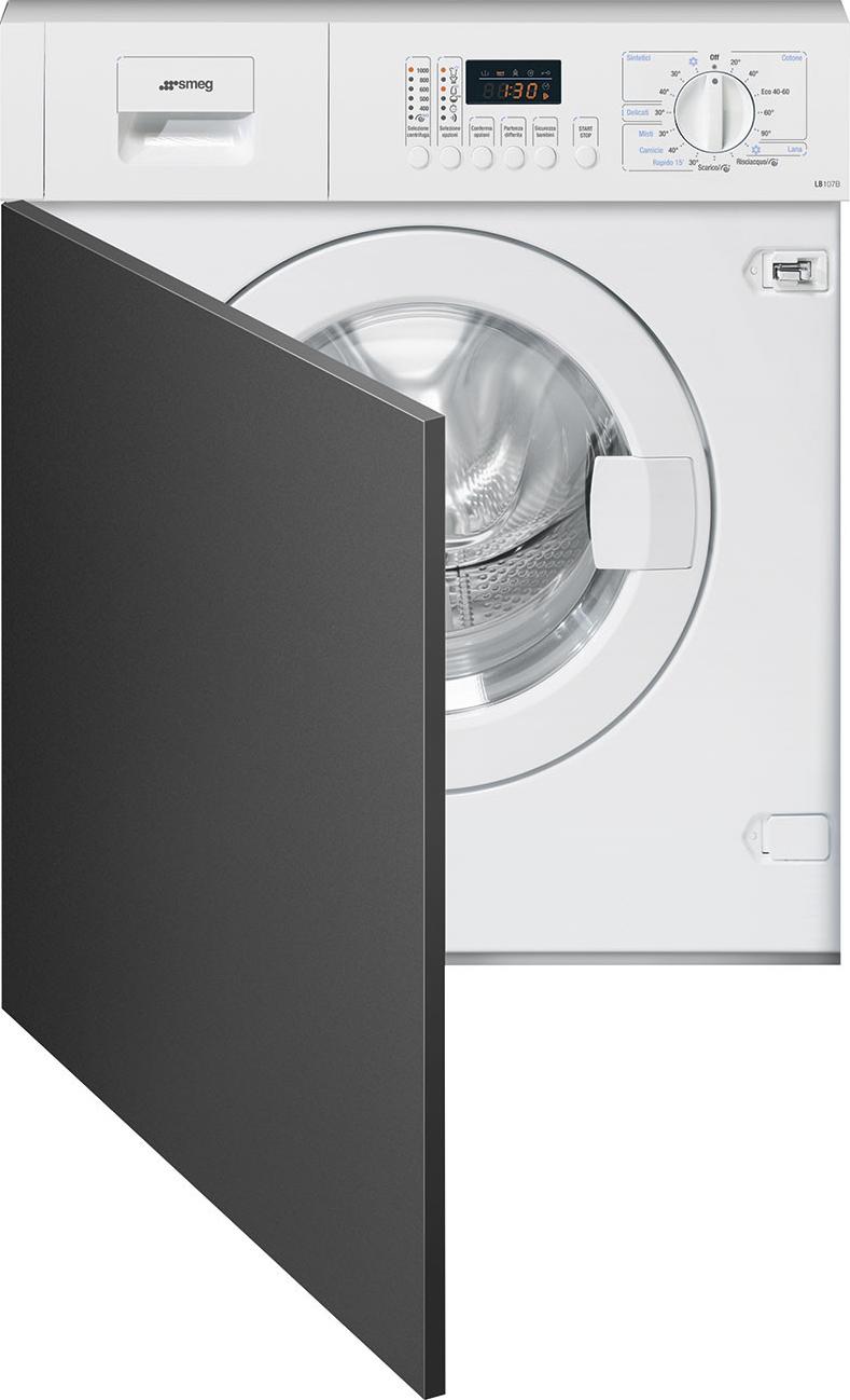 Smeg LB107B Waschmaschine Frontlader 7 kg 1000 RPM Weiß