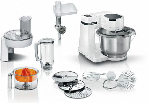 Bosch Série 2 Robot pâtissier MUM 700 W Blanc, blanc MUMS2EW40