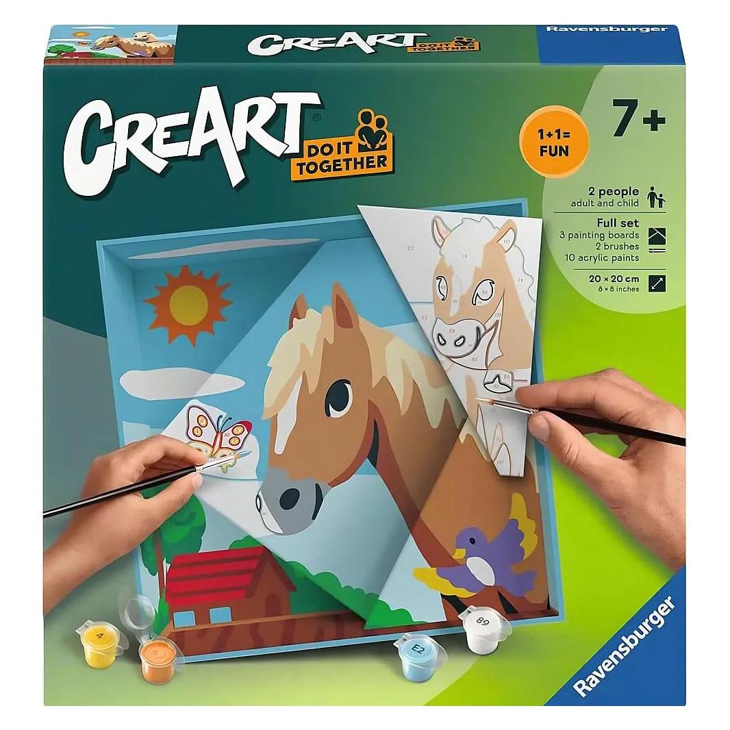 Ravensburger CreArt Do it together - Pferde (25868)