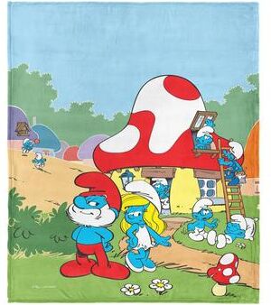 Northwest Smurfs Silk Touch Throw Blanket