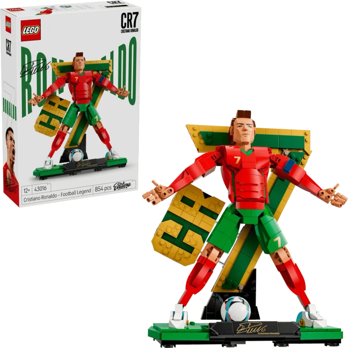 LEGO Editions 43016 Cristiano Ronaldo - Fußballlegende