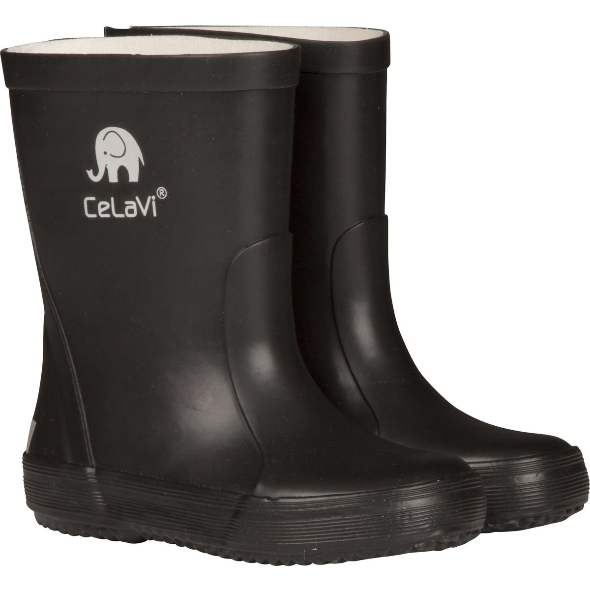 Celavi Basic Wellies -solid schwarz (106) 28 1147-106-28