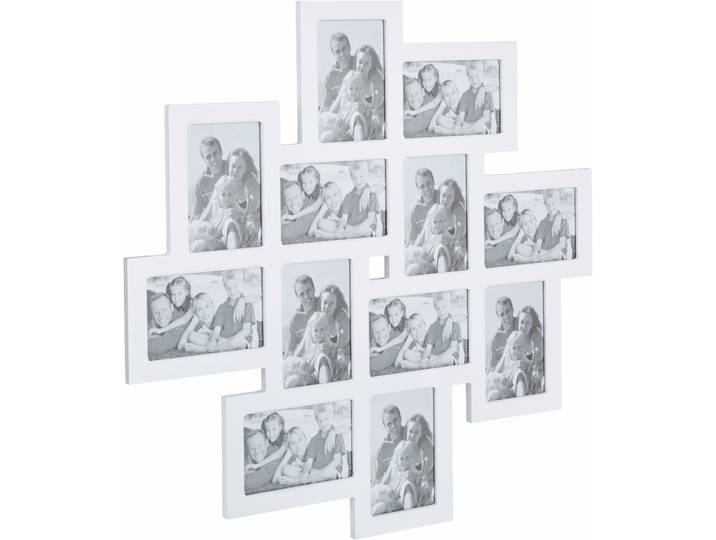 Bilderrahmen Collage OTTO HOME Family, weiß , weiß, B:62cm, Glas, MDF, Bilderrahmen, Bilderrahmen Collage, Fotorahmen, Bildformat 10x15 cm