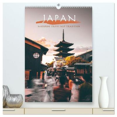 Japan - Moderne trifft auf Tradition. (hochwertiger Premium Wandkalender 2026 DIN A2 hoch), Kunstdruck in Hochglanz