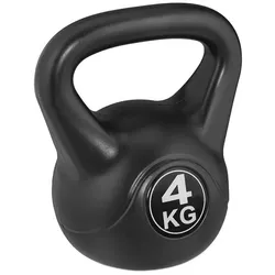 relaxdays Kettlebell Kugelhantel 4 kg beige