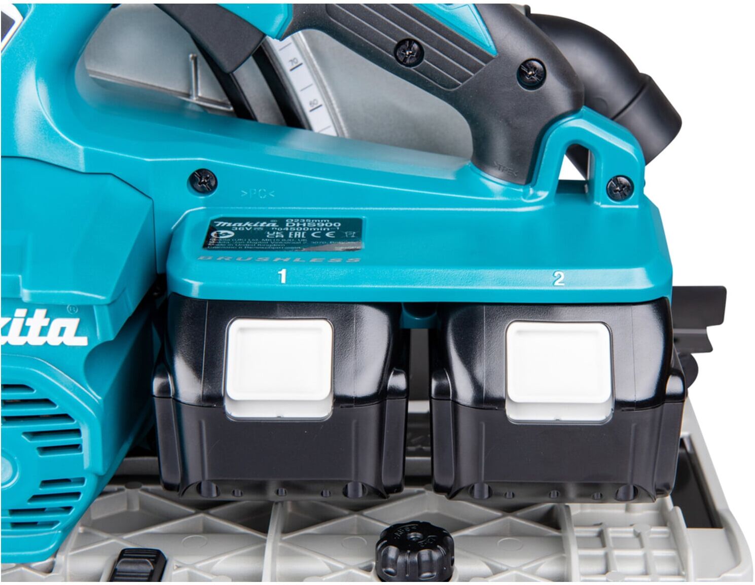 Makita Akku-Handkreissäge 85mm 2x18V DHS900ZU)