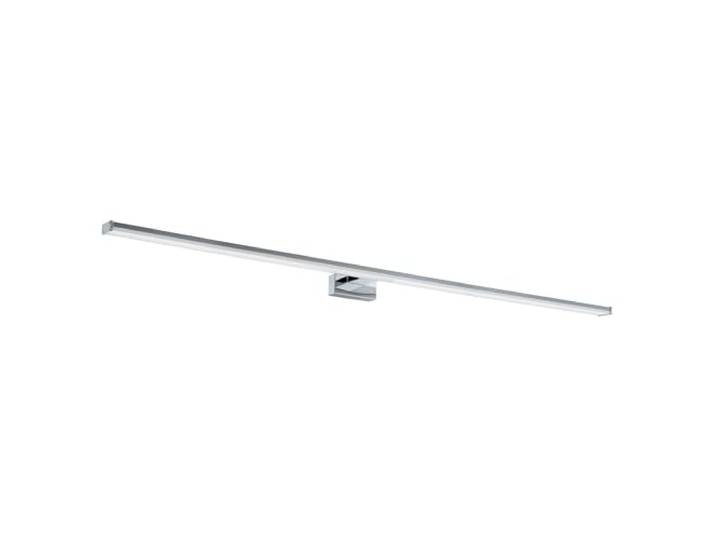Eglo Lampe murale intérieure LED Pandella 1\, applique miroir pour salle de bains\, spot en aluminium aspect chromé\, argenté et plastique blanche\, blanc neutre\, IP44\, L 120 cm