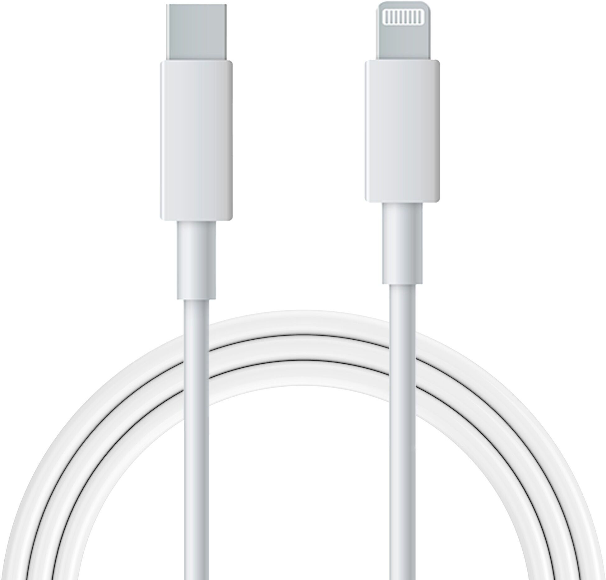 Câble (USB-C à Lightning) - 1m   blanc - Refurbished