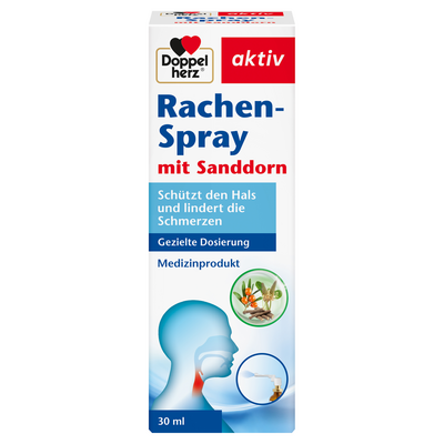 Queisser Pharma GmbH & Co. KG DOPPELHERZ Rachen-Spray mit Sanddorn 30 ml 14362758